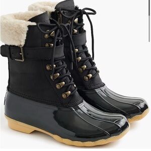 Sperry Women's Black Winter Boots